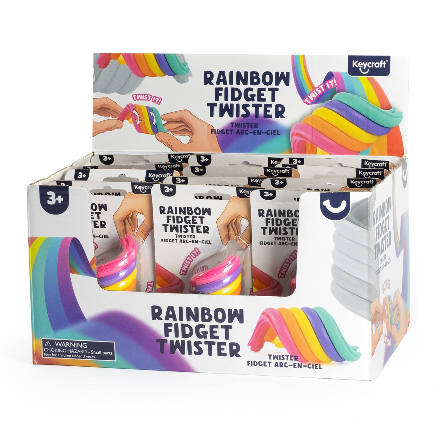Rainbow Fidget Twister Sensory Toy