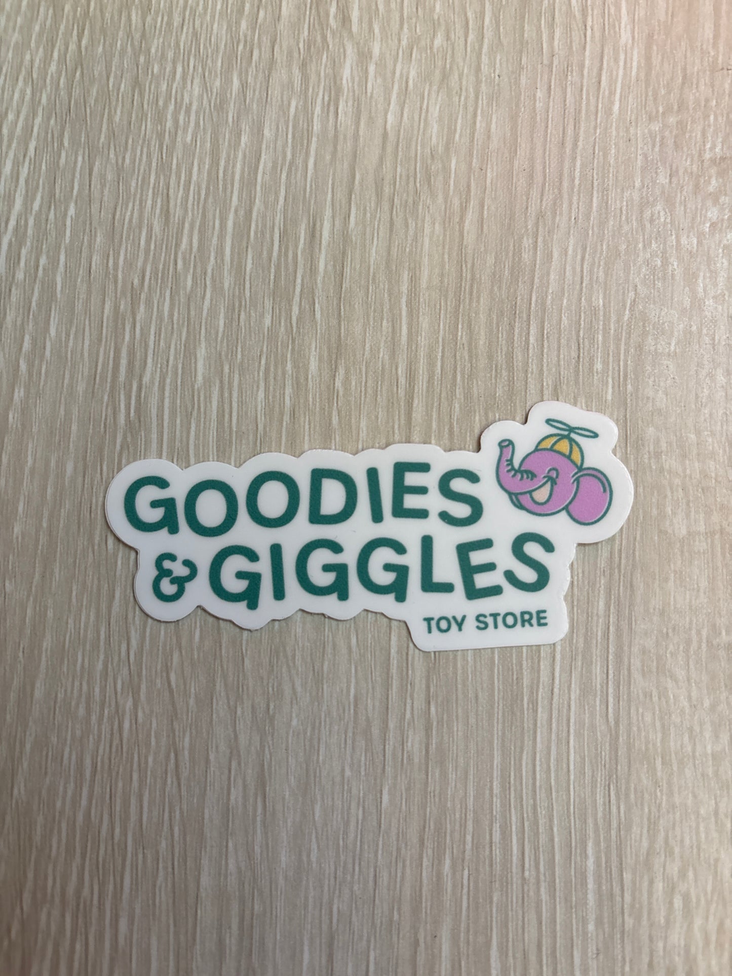 Goodies and Giggles Vinyl Sticker