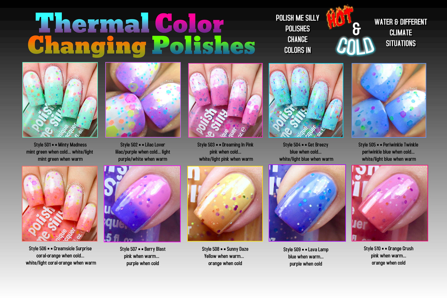 Lilac Lover - Thermal Nail Polish