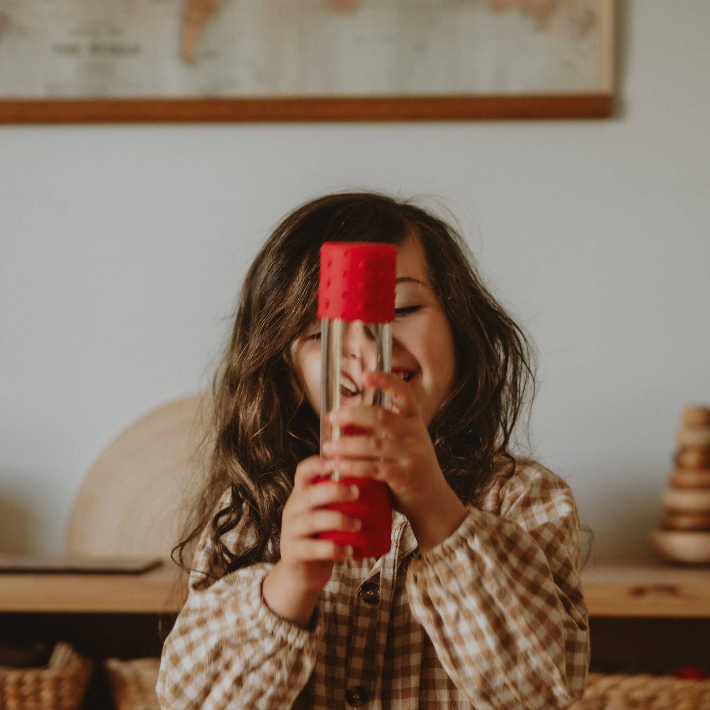 DIY Calm Down Bottle: Rainbow