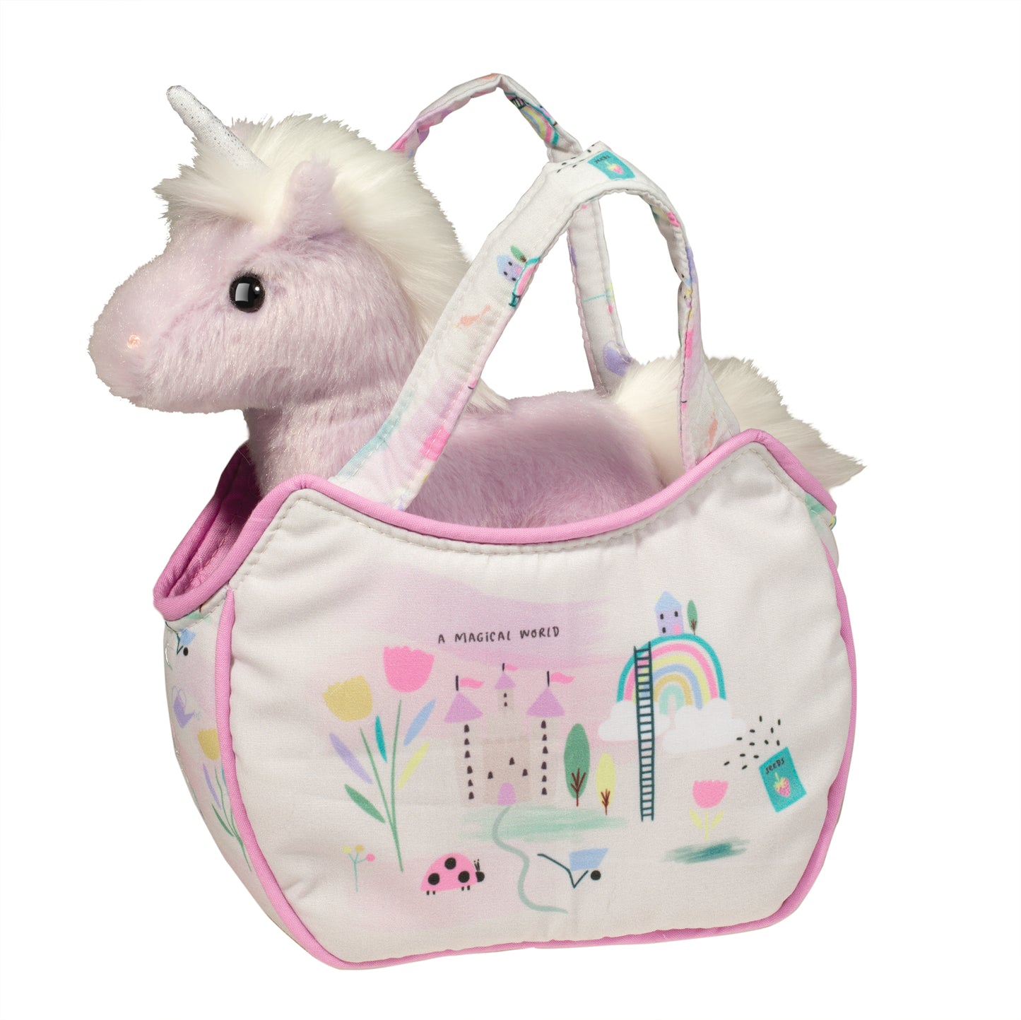 Magical World Sassy Sak W/Purple Unicorn