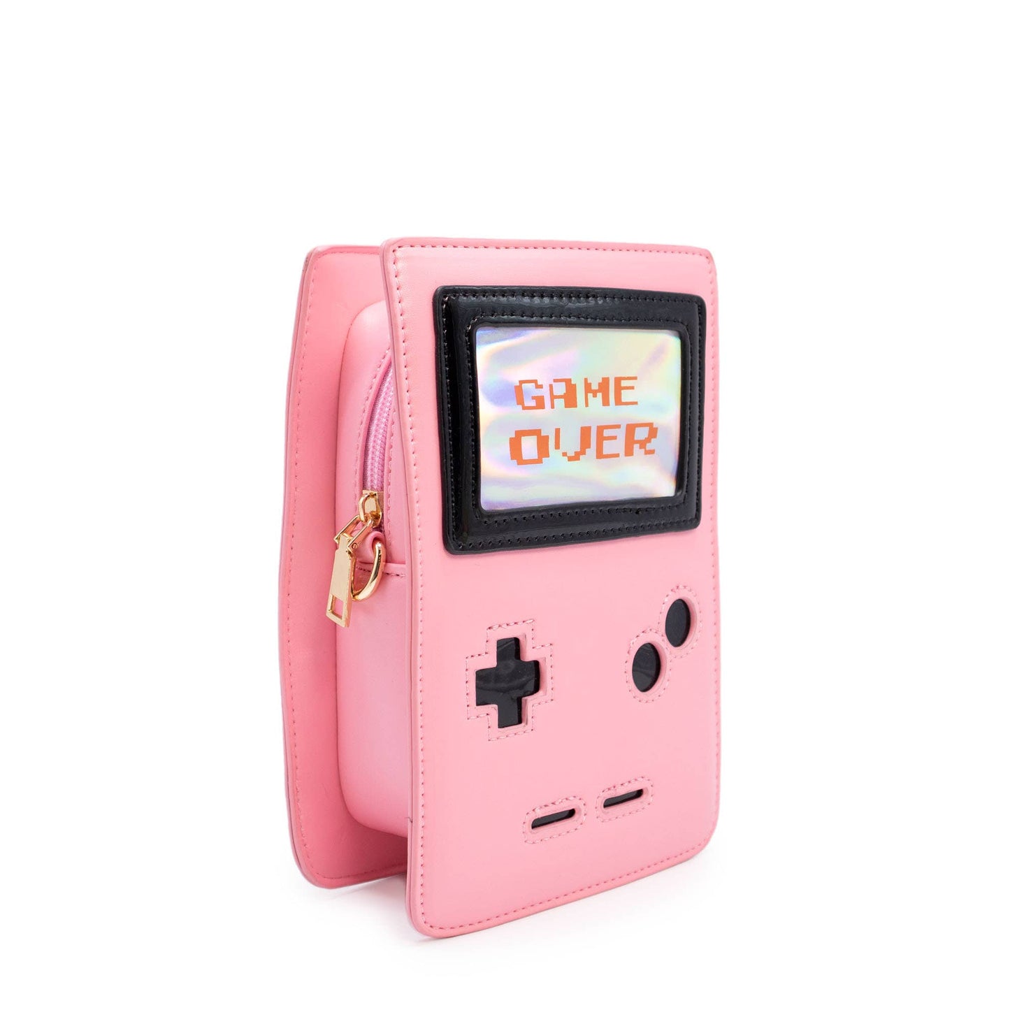 Retro 8-Bit Gamer Handbag - Pink