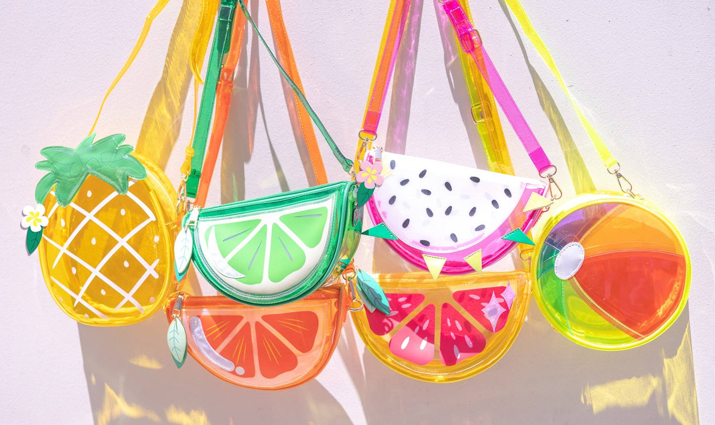Jelly Fruit Handbag - Lime