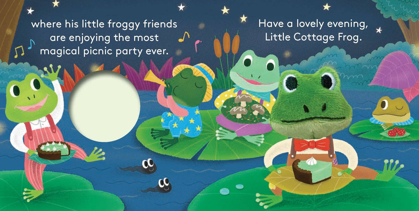 Little Cottage Frog: Finger Puppet Book