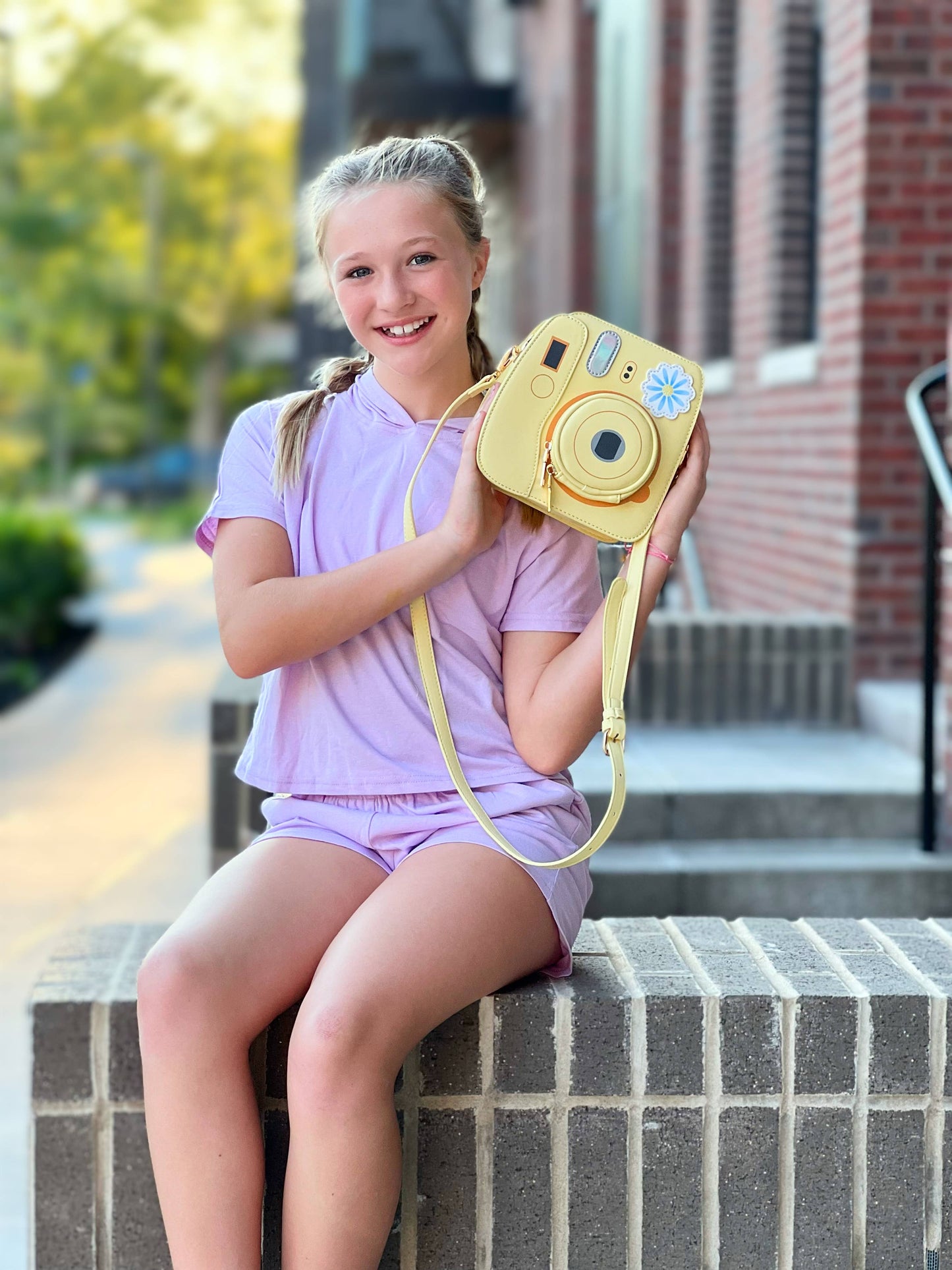 Oh Snap Instant Camera Handbag - Mellow Yellow