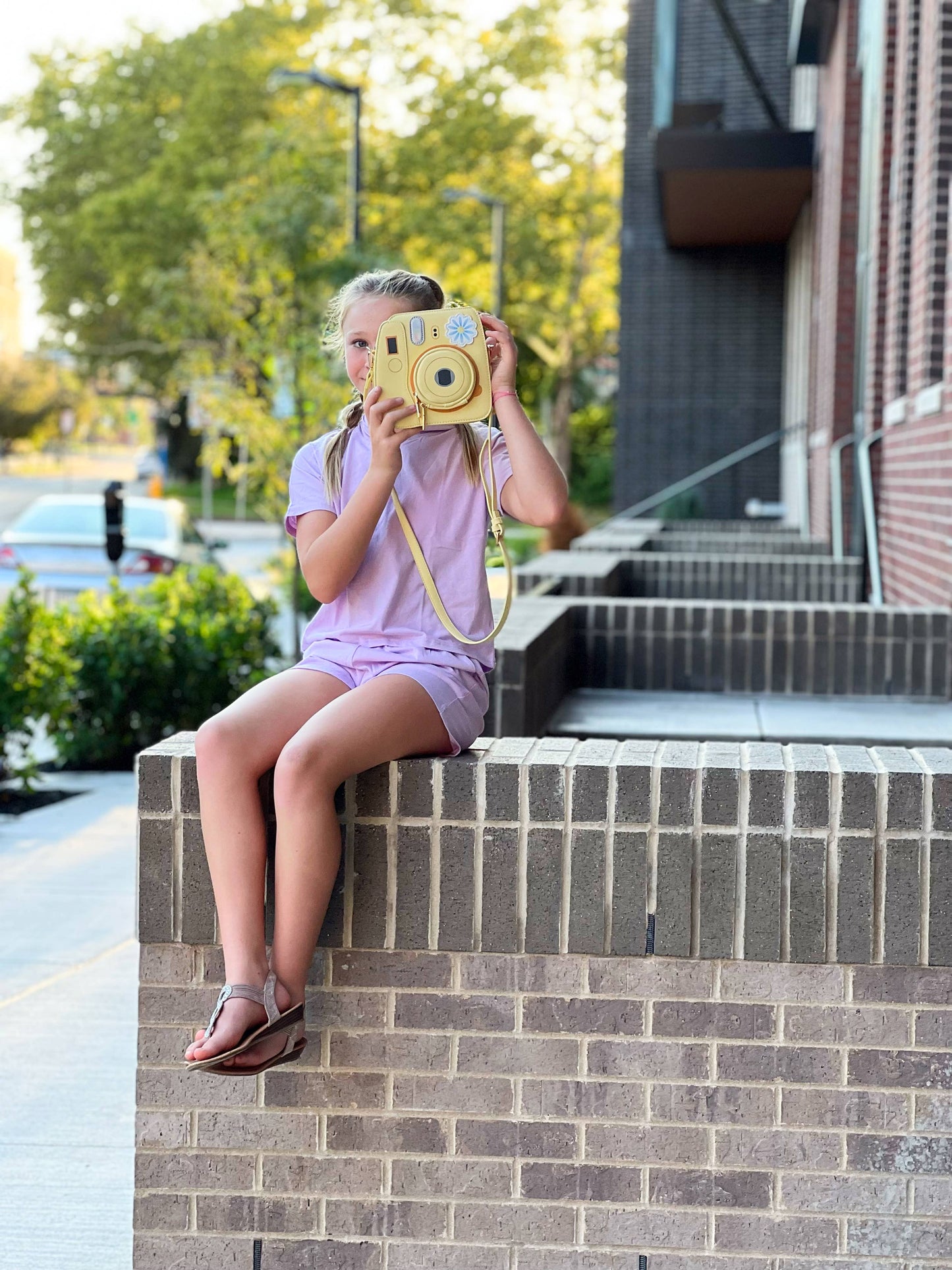 Oh Snap Instant Camera Handbag - Mellow Yellow