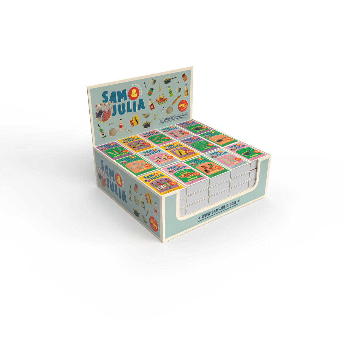 Sam & Julia Mini Matchboxes Miniature Kitchen