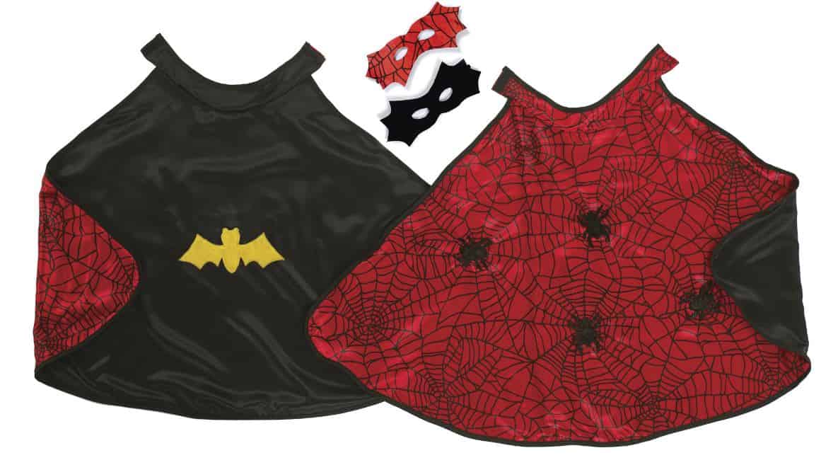 Reversible Spider/Bat Cape & Mask