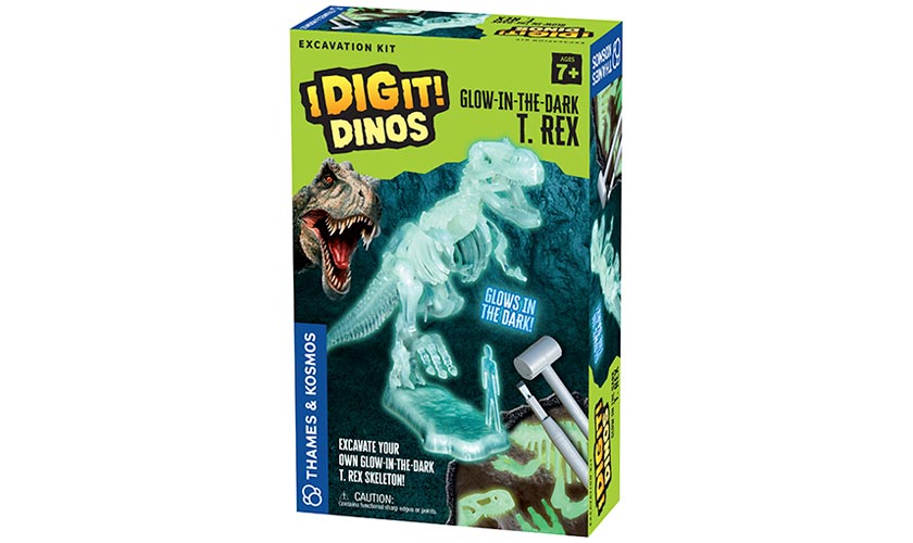 I Dig It Dinos Glow-in-the-Dark T Rex Excavation Kit