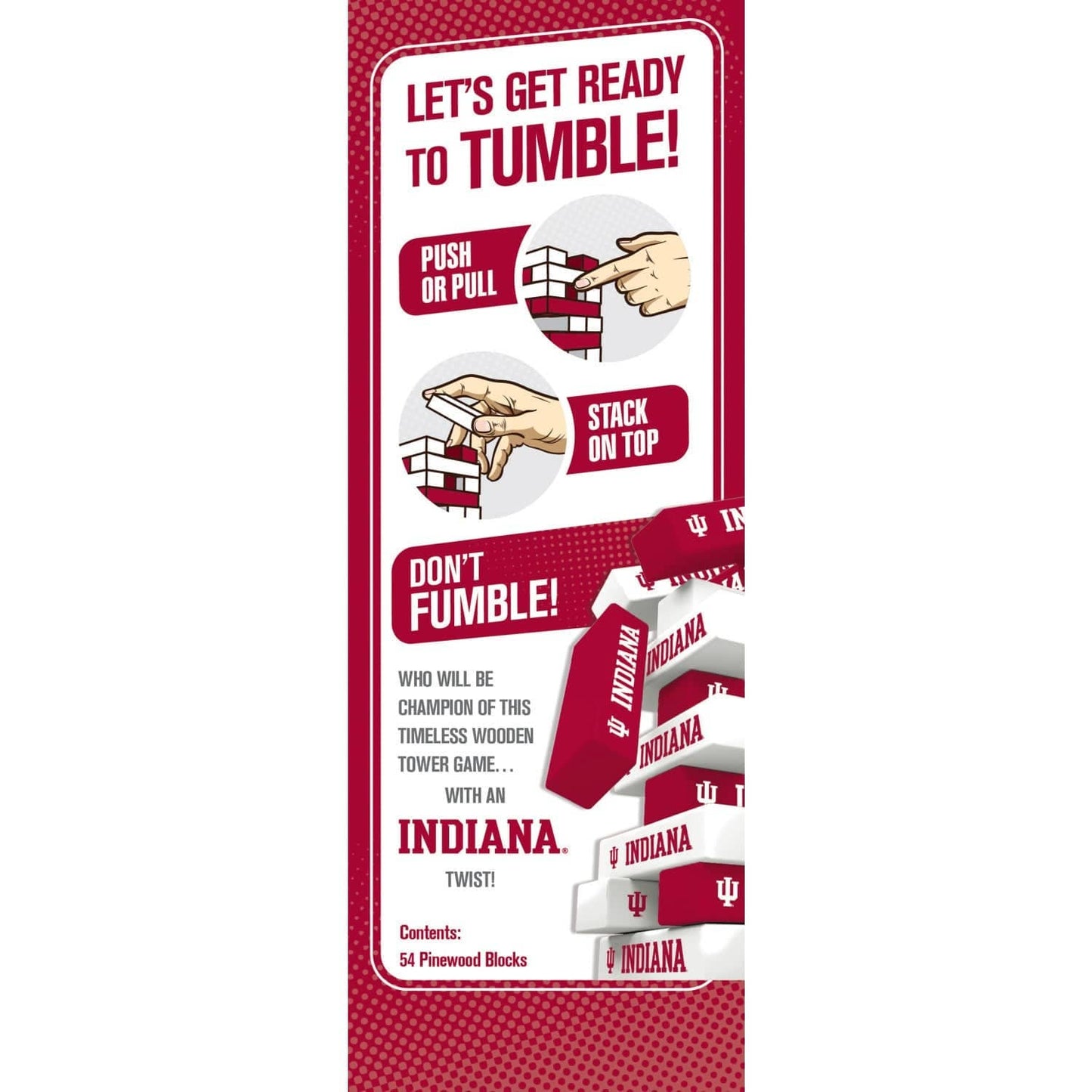 Indiana Hoosiers Tumble Tower
