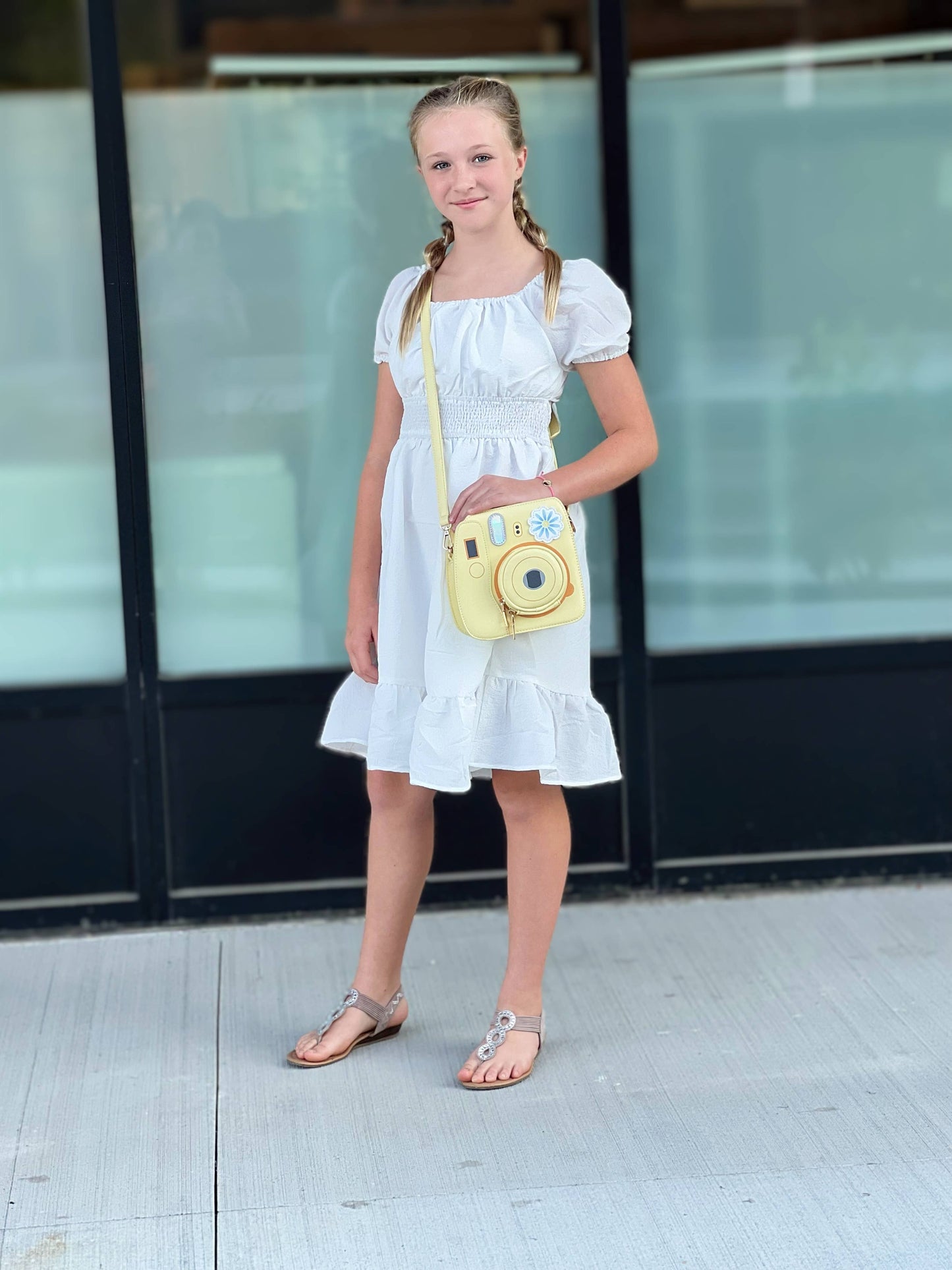 Oh Snap Instant Camera Handbag - Mellow Yellow