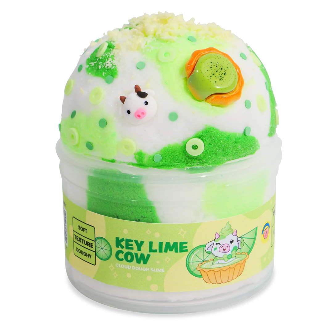 Peachybbies Key Lime Cow Slime