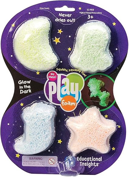 Playfoam Glow in the Dark 4 Pack