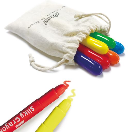 Silky Crayons 6 Colors