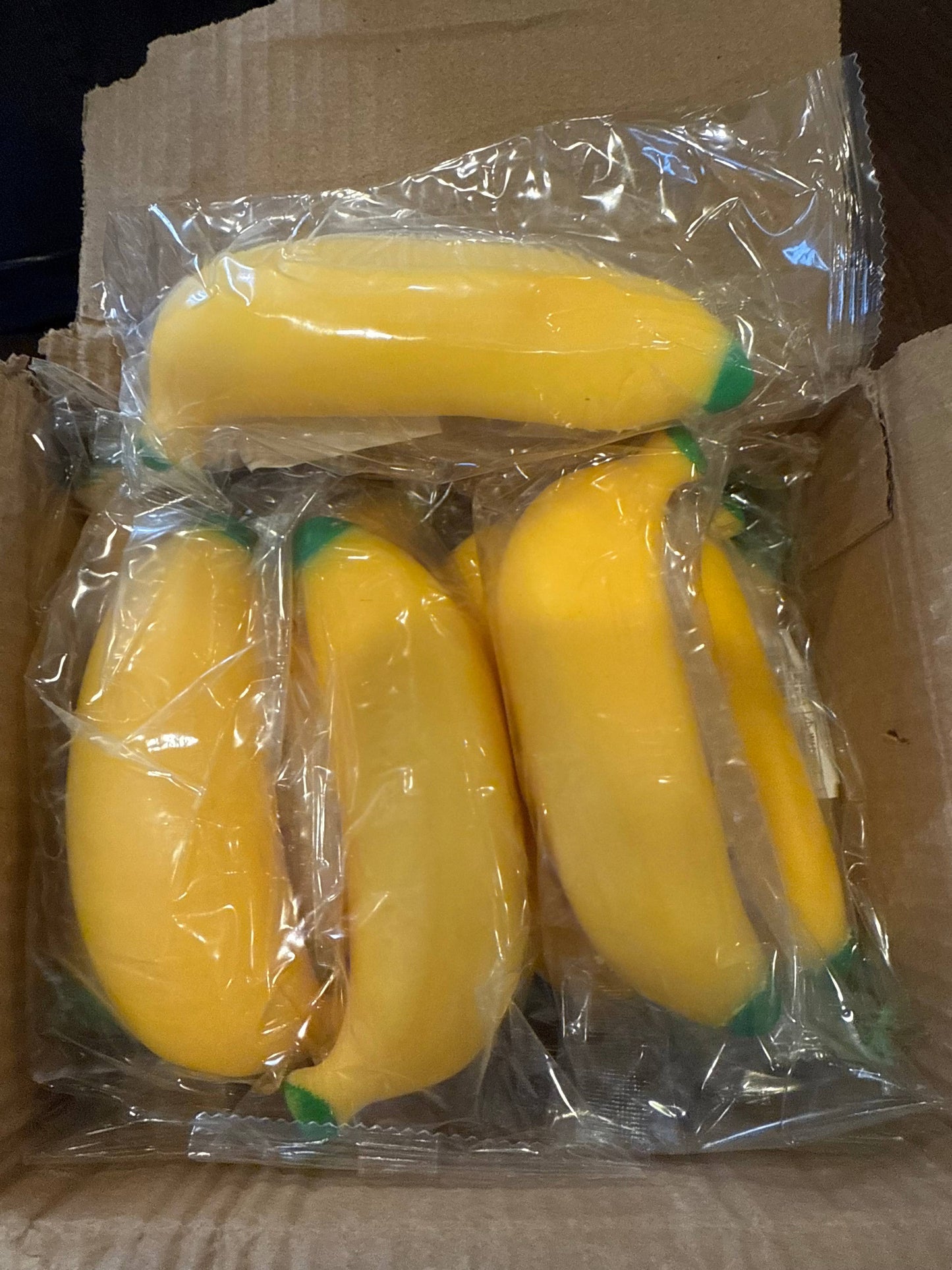 Banana Sand Filled Squishy