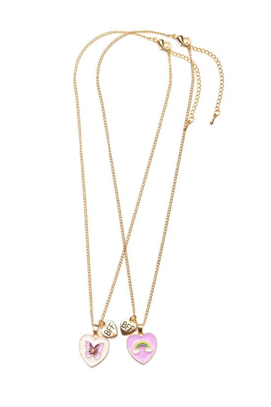 Rainbow Butterfly BFF Necklace Assortment