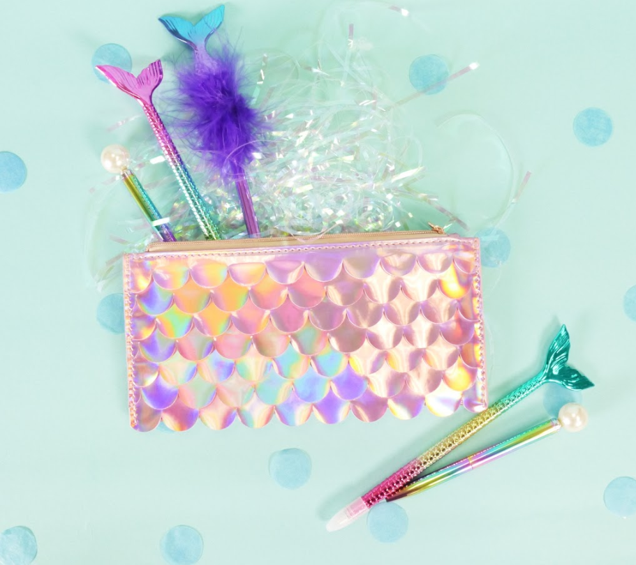 Feather Boa Mermaid Tail Pen
