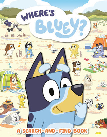 Where's Bluey Search-And-Find