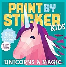Paint by Sticker Kids Unicorns and Magic