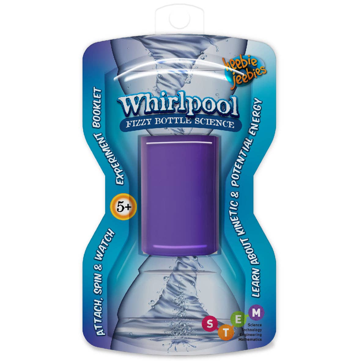 Whirlpool Fizzy Bottle in Scientific Beaker