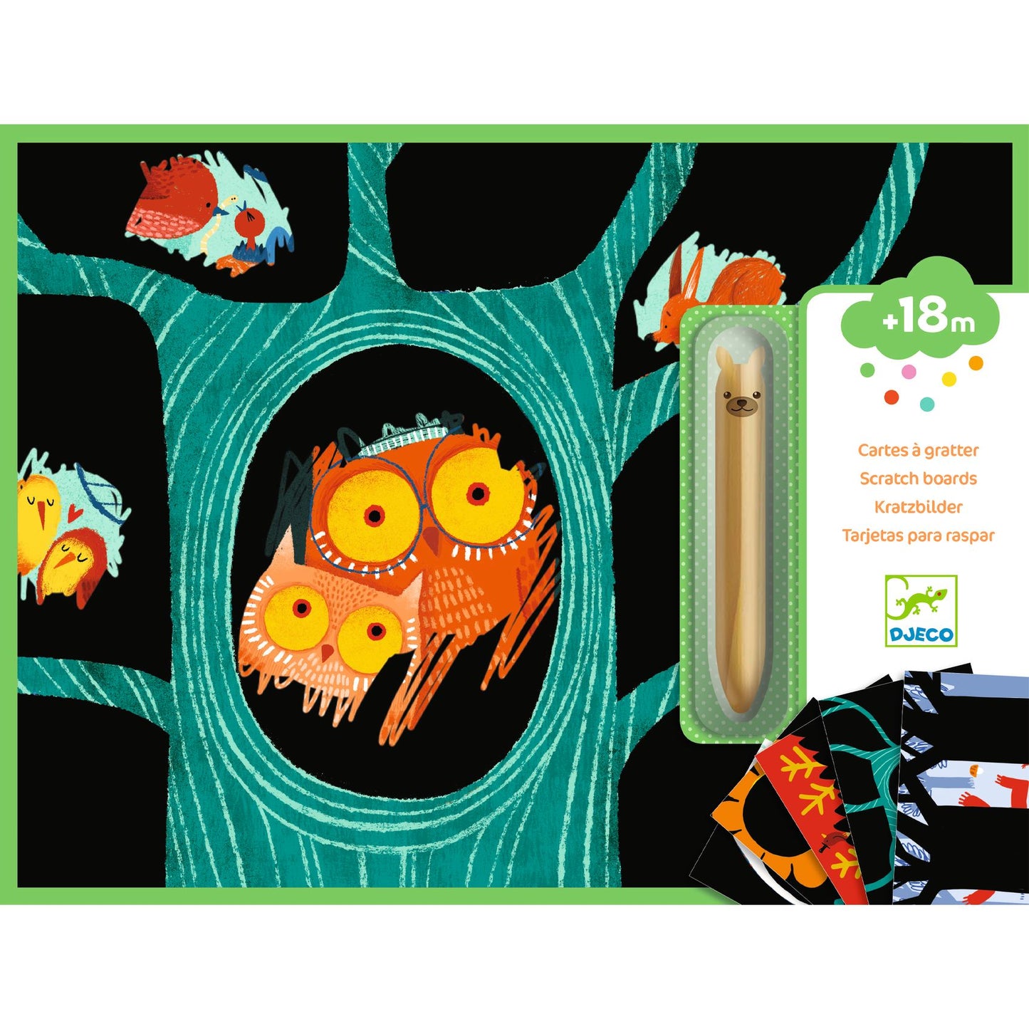 Scratch Cards Animals