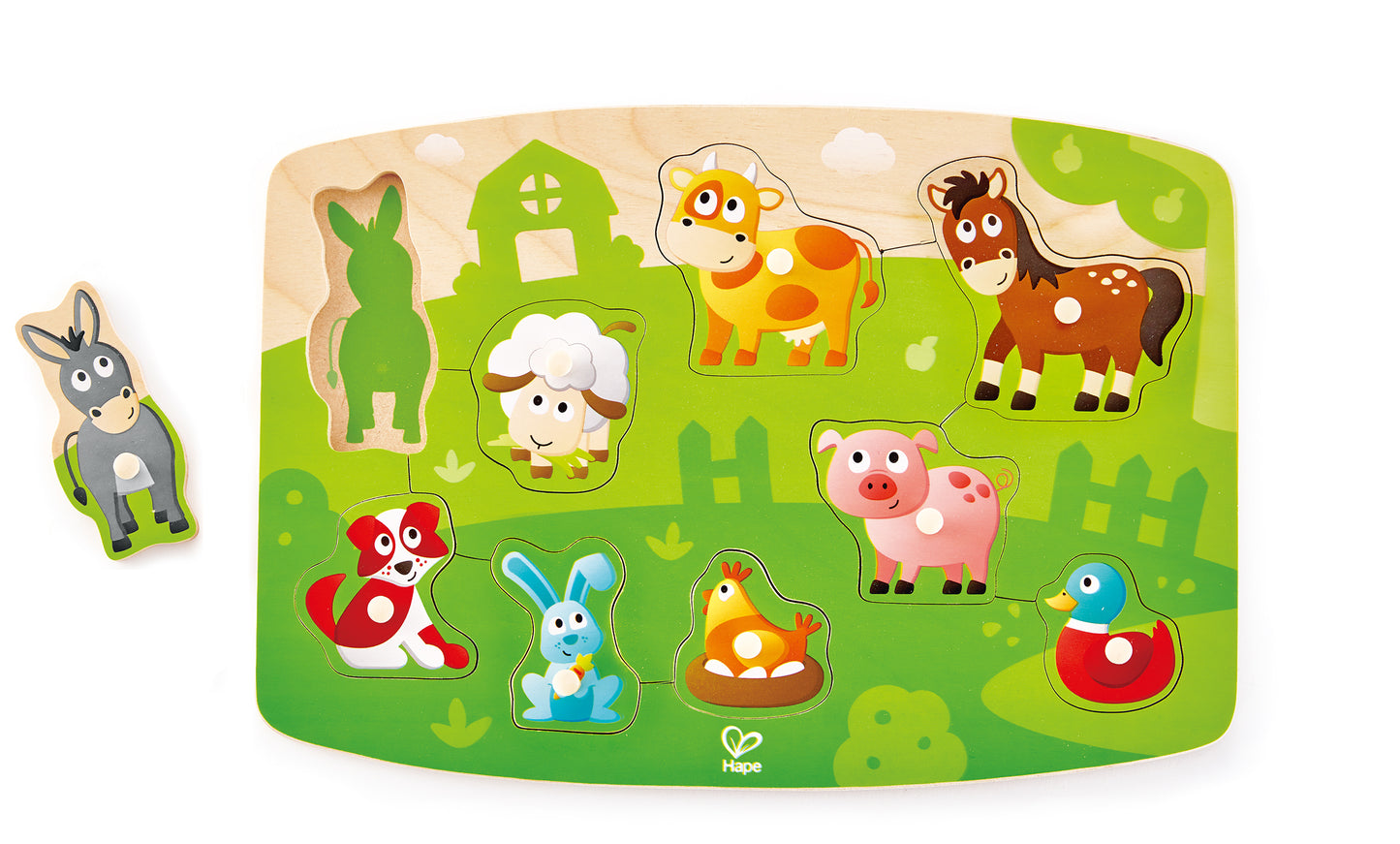 Farmyard Peg Puzzle