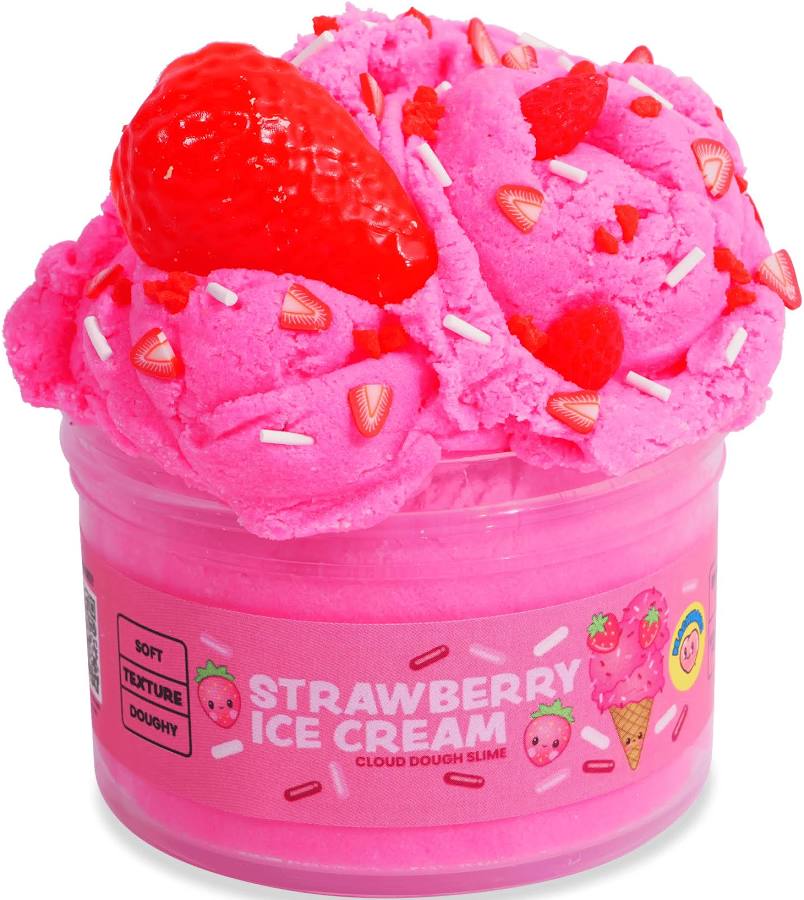 Peachybbies Strawberry Ice Cream Slime