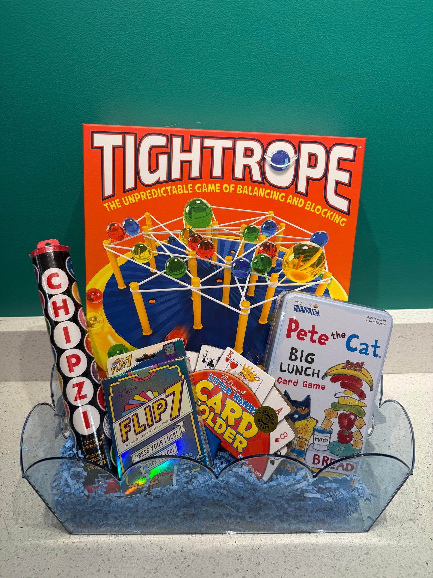 Family Game Night Gift Basket