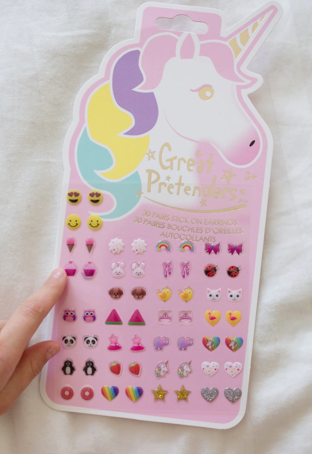 Unicorn Sticker Earrings