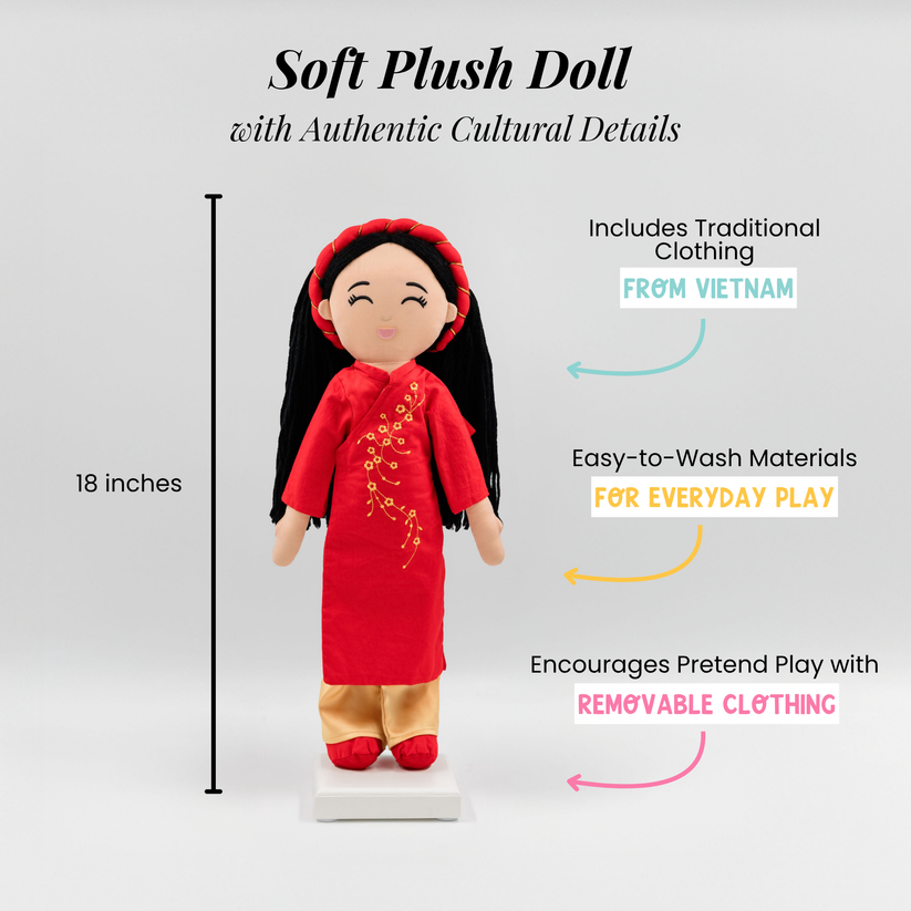 Hoa Vietnamese Cultural Doll