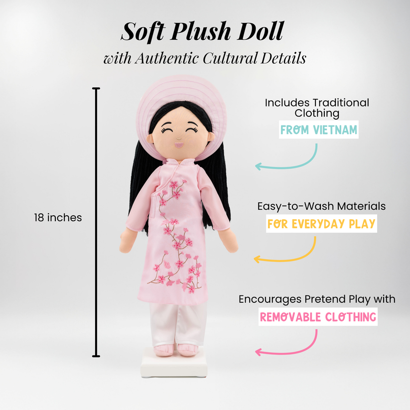 Thuong Vietnamese Cultural Doll