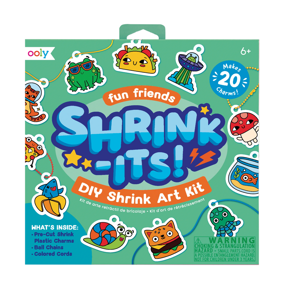 Shrink-Its DIY Shrink Art Kit Fun Friends