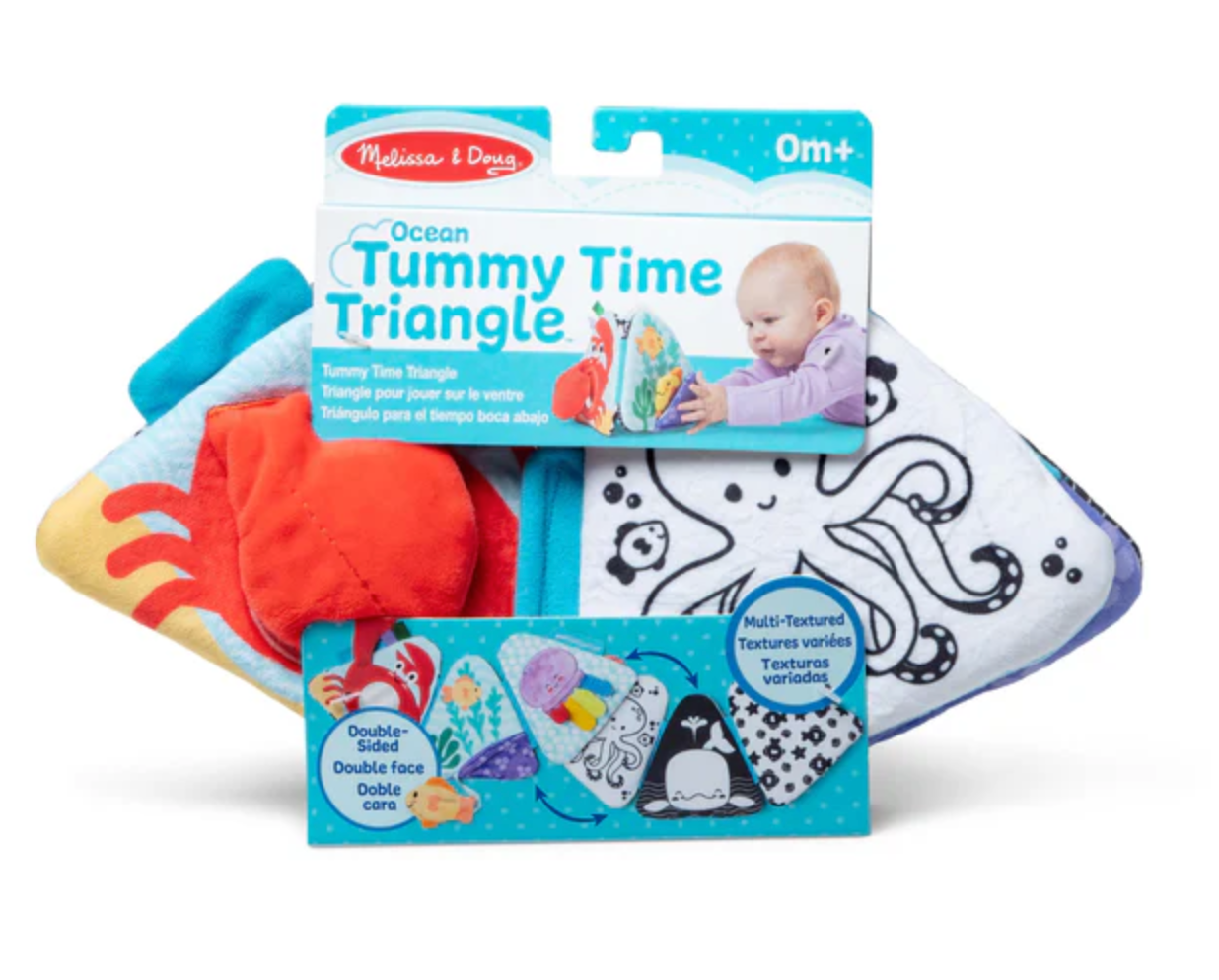 Ocean Tummy Time Triangle