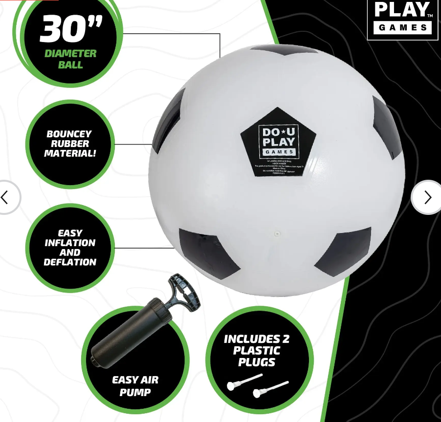 30" Do-U-Play Jumbo Soccer Ball