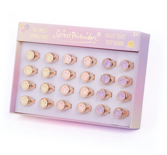 All Smiles Spinner Rings Assortment