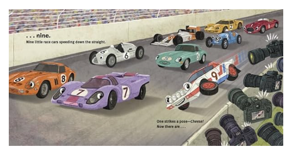 10 Little Race Cars