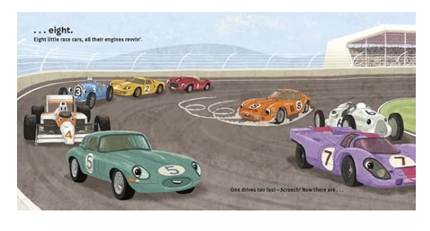 10 Little Race Cars
