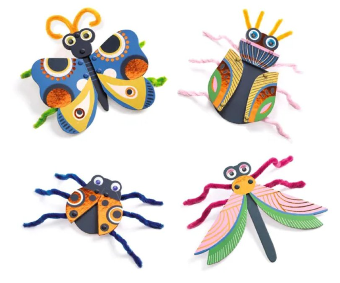 3D Collage Fuzzy Bugs