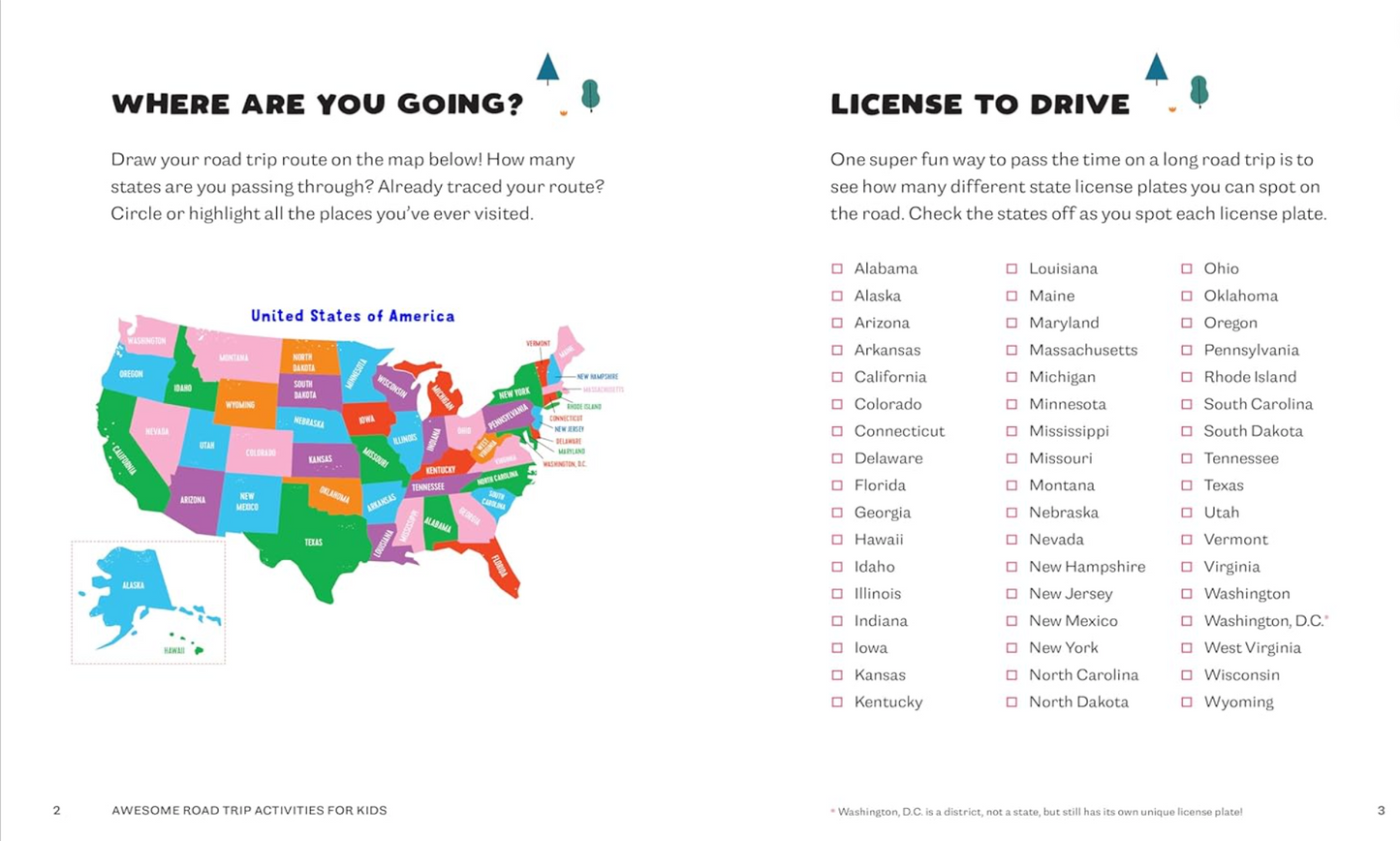 Awesome Road Trip Activities for Kids