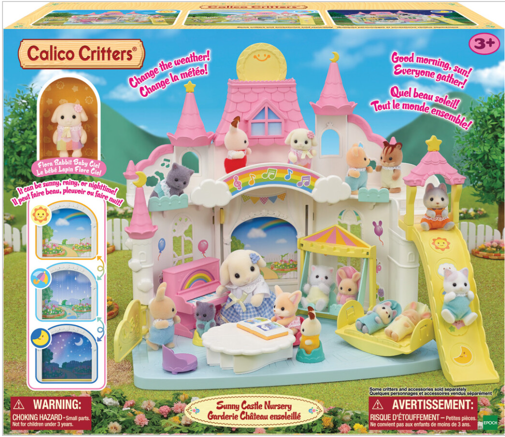 Calico Critters Sunny Castle Nursery