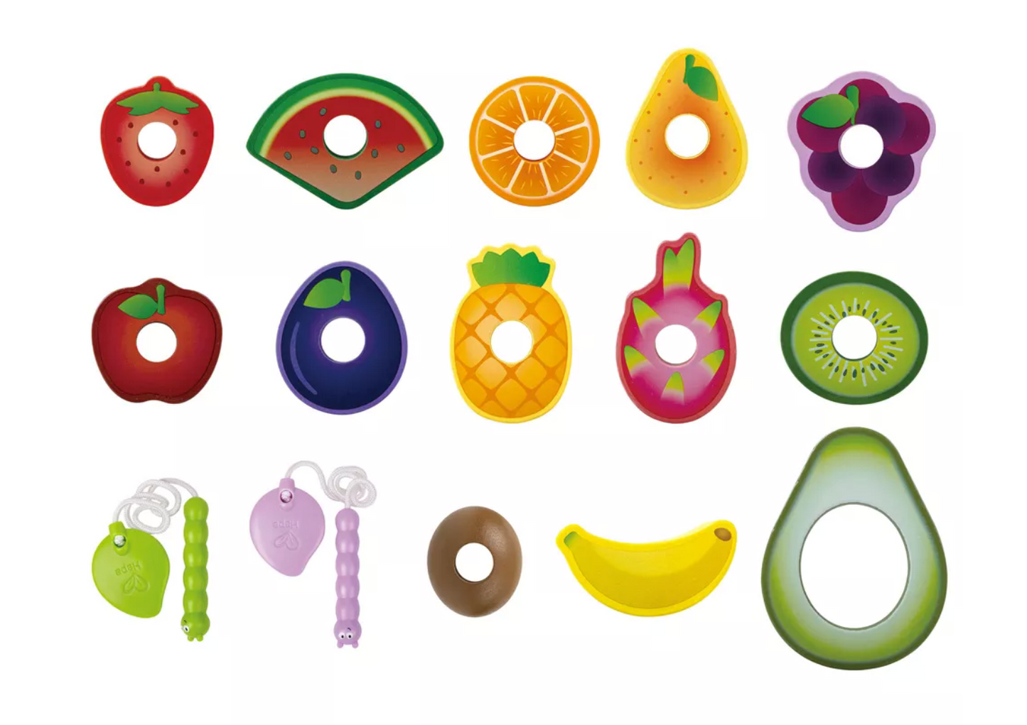 Caterpillar Fruit Feast Set
