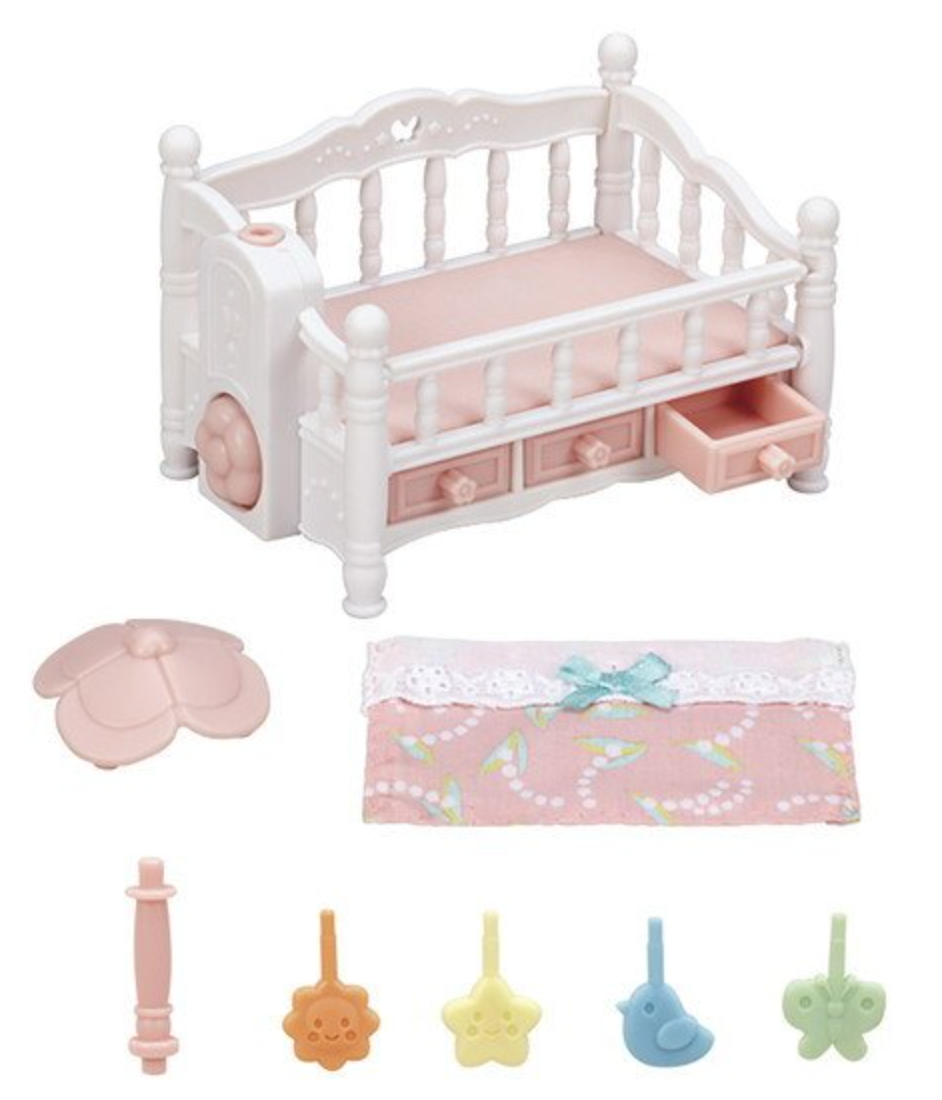 Calico Critters Crib With Mobile