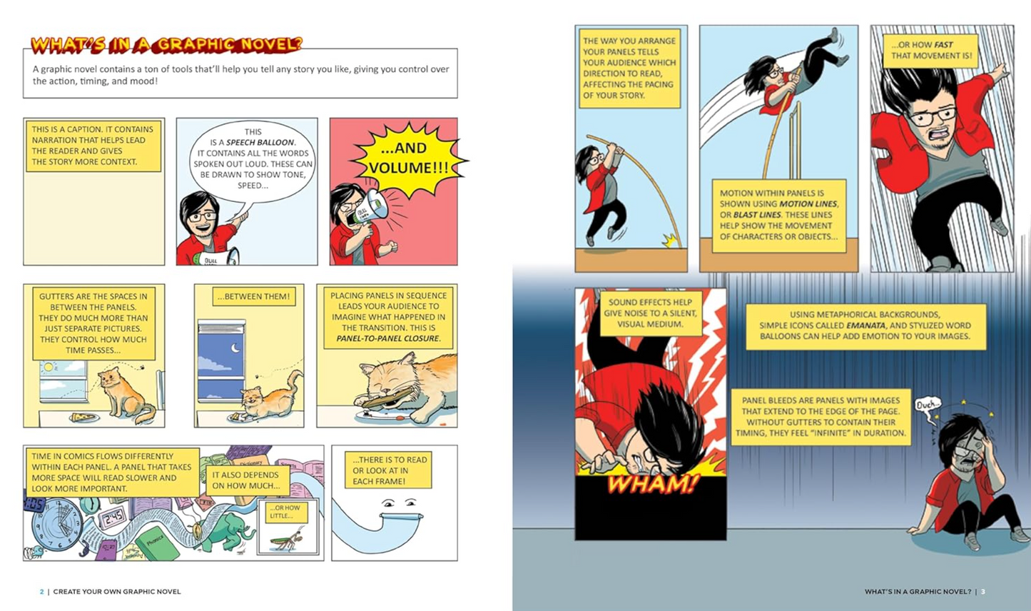 Create Your Own Graphic Novel: A Guide for Kids