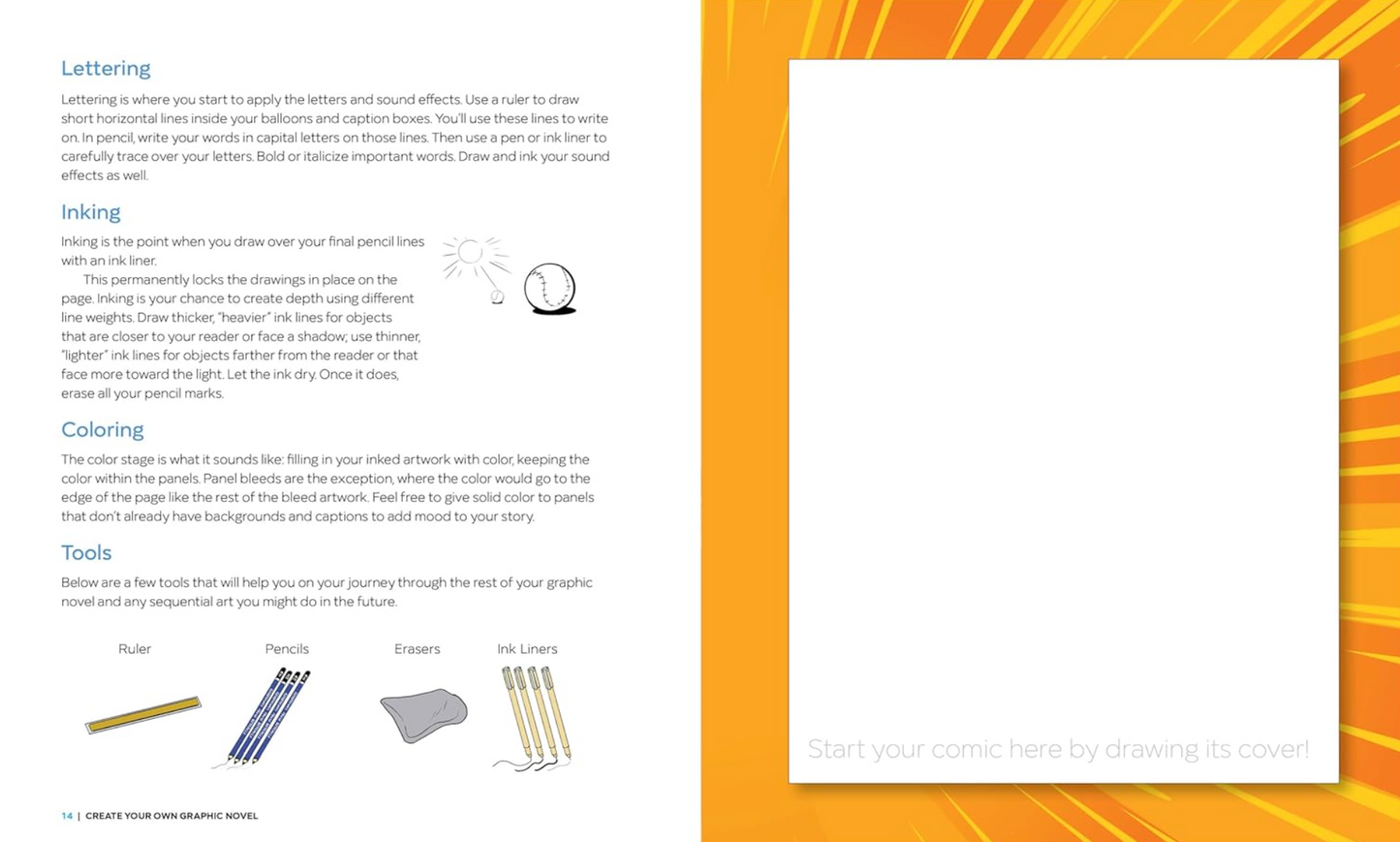 Create Your Own Graphic Novel: A Guide for Kids