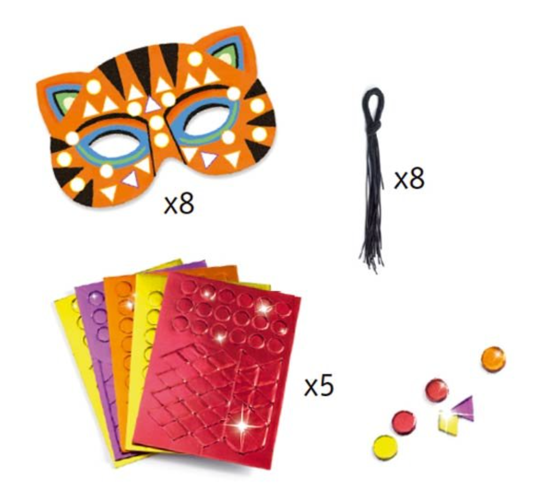 DIY Jungle Animal Masks