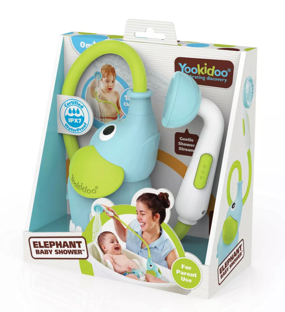 Elephant Baby Shower Blue