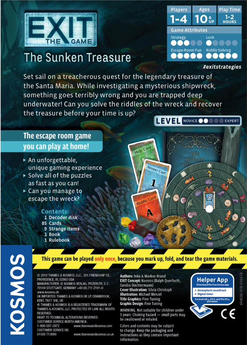 EXIT The Game: The Sunken Treasure