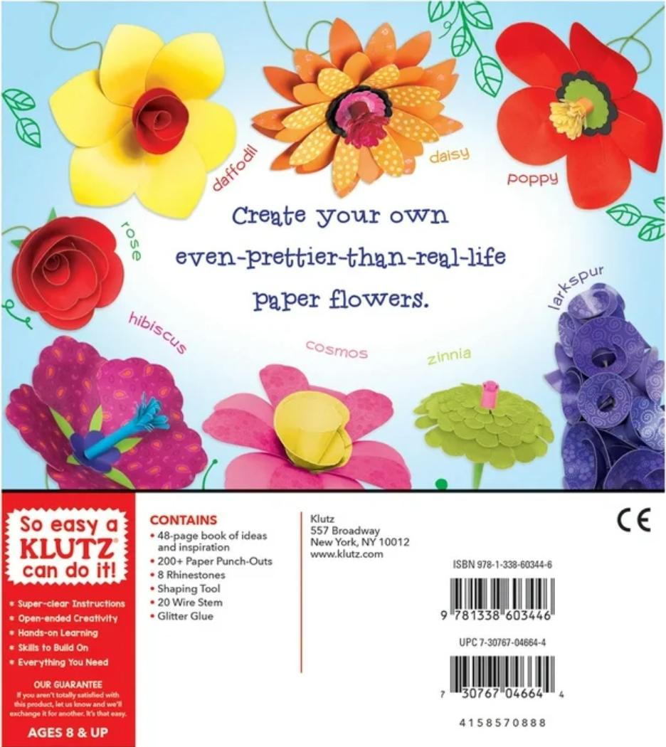 Fabulous Flowers Book and Activity Kit