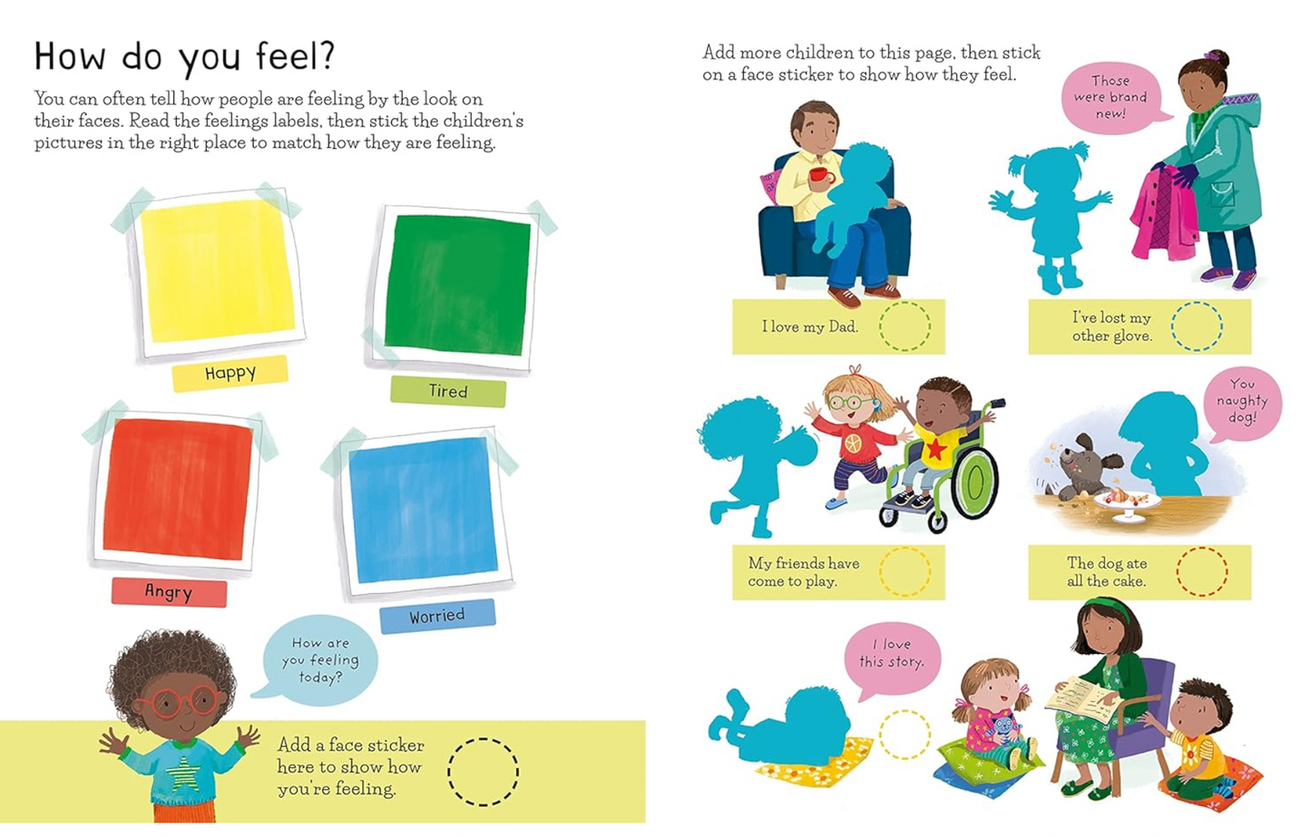 First Sticker Book: Feelings