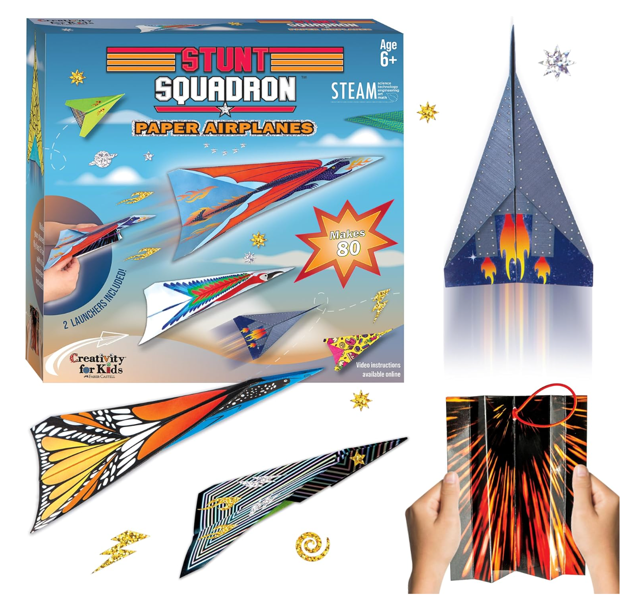 Fold & Launch Paper Airplanes